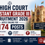 MP High Court Assistant Grade III Recruitment 2026