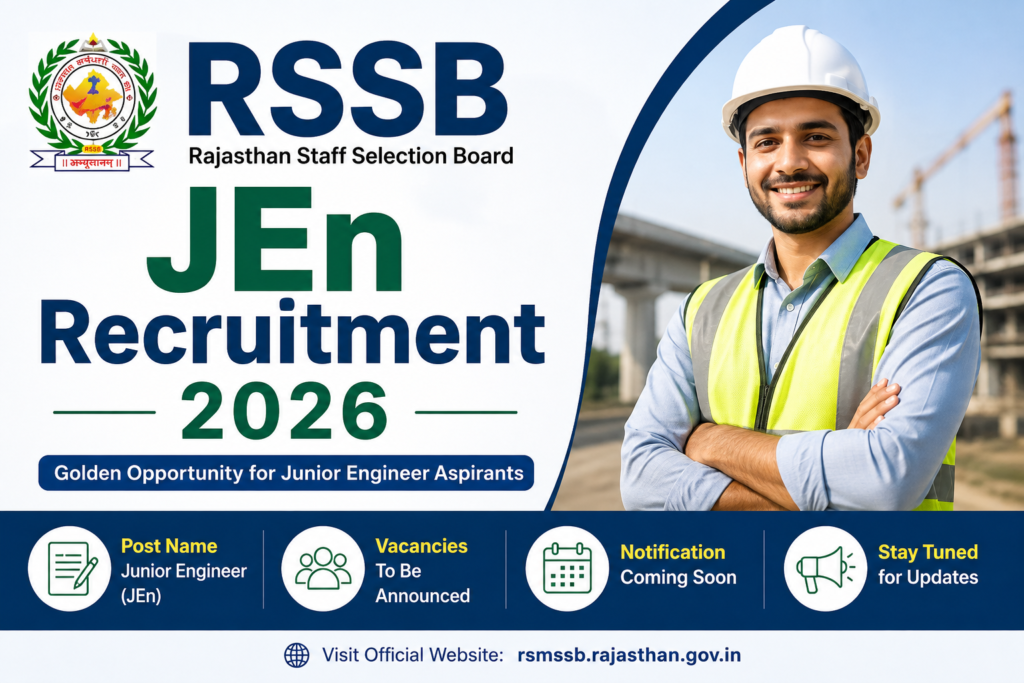 RSSB JEn Recruitment 2026