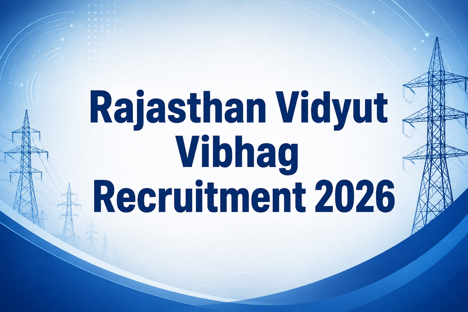 Rajasthan Vidyut Vibhag Recruitment 2026