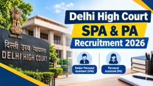 Delhi High Court SPA & PA Recruitment 2026